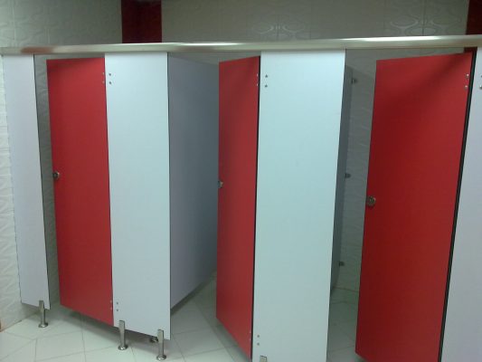 HPL Toilet Cubicle