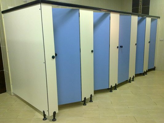 HPL Toilet Cubicle