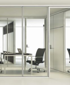 Partition System ALU9 Floor to Ceiling Glass Partition